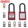BREED Factory Supply Nylon Shackle G11 Safety Padlock KA