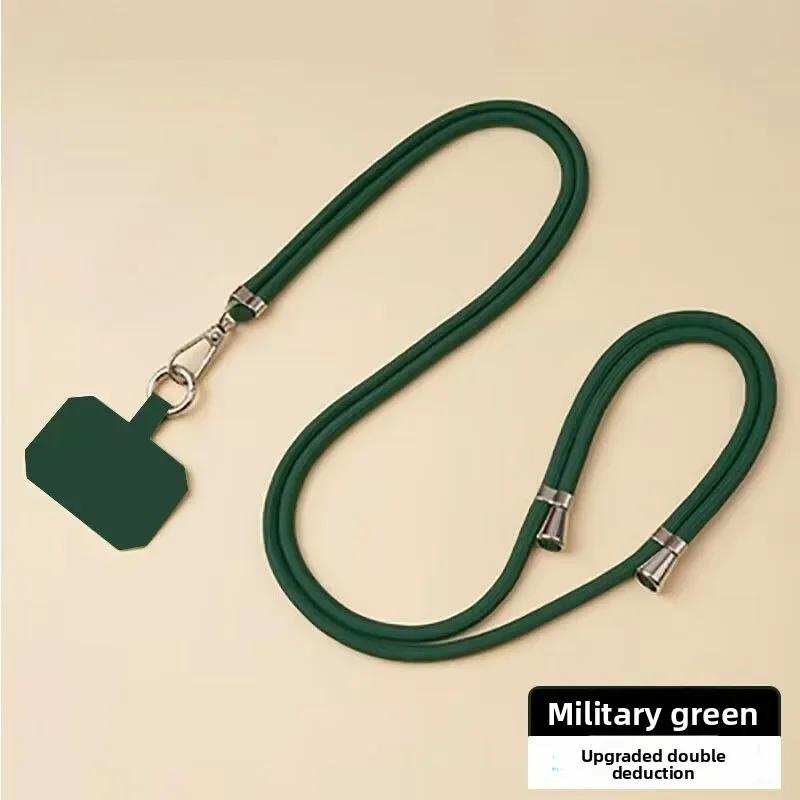 Adjustable Lanyard Stretchy Neck Strap Fashionable Detachable Neck Shoulder Phone Crossbody Phone Holder Smartphones Universal
