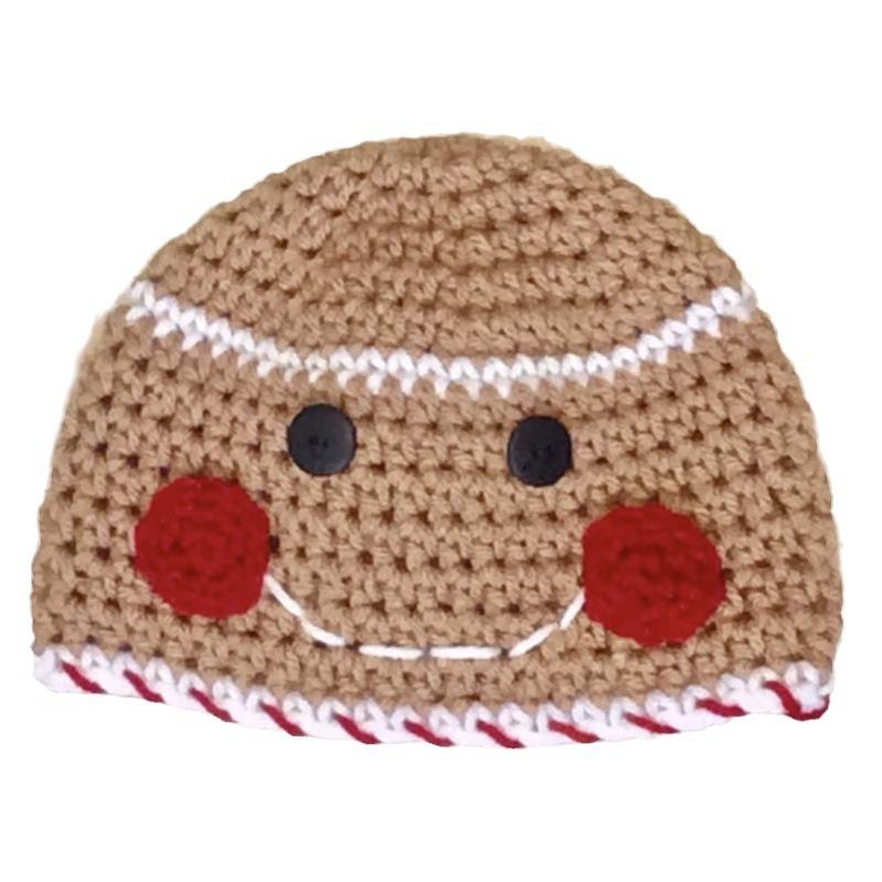 Νέο Χειροποίητο Κροσέ Καπέλο Ξωτικού Καπέλο Ξωτικού για Γονέα-Παιδί Χριστουγεννιάτικο Καπέλο Μόδας