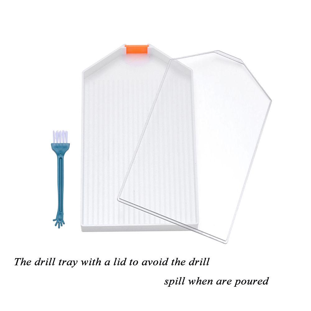 Capacity Diamond Painting Tray Diamond Storage Tray Diamond Painting Drill Plate Beading Plates