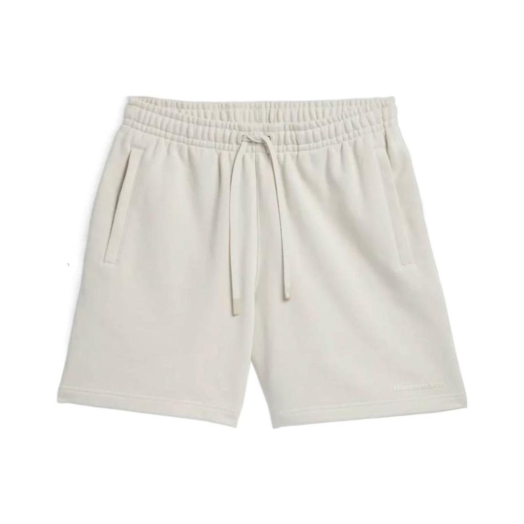 Adidas Originals Trefoil X Pharrell Williams Solid Embroidery Straight Shorts Unisex Shorts Beige HS4825
