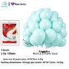 Colorful Macaron Balloons: Round Dopamine Balloons for Children's Birthday Party Decoration