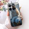 For Motorola Edge 70 Fusion Cool Dragon Tiger Pattern Phone Case For Motorola Edge70 Fusion 5G XT2605 Black Silicone Soft Bumper