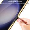 Samsung S23 Ultra Electroplated Woven Leather Protective Case