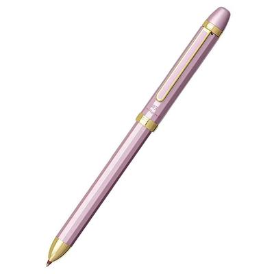 Platina Vulpen Dubbel 3 Multifunctie Pen, Actie, Notebook-Compatibel, Roze, MWB-2500R#21