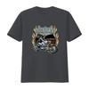 Vintage Retro Biker  Panama City Beach Rally Week Motorcycle Rider Flame Print Casual T Shirt vintage Washed graphic Soft