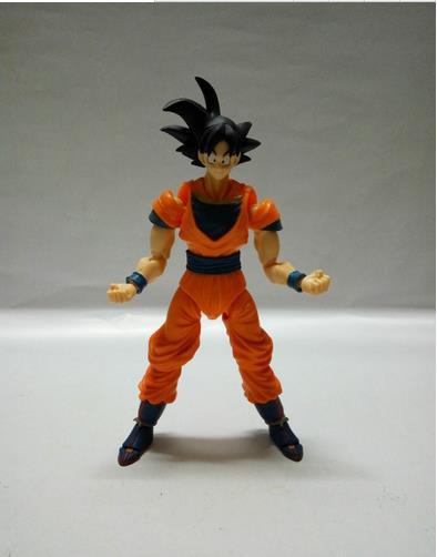 Cute Anime Dragon Ball Super Son Goku Ultra Instinct Ver. PVC Action Figure Manga Statue Collectible Model Kids Toys Doll Gifts