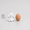 Playful Ghost Mini Figurines Waterproof Halloween Ornaments Indoor Home Table Decor for Holiday Party Gift
