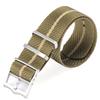 High Density Canvas Nylon Watchband for Rolex 20mm 22mm Replacement Bracelet for Seiko Universal Belt Wristband Watch Accessory
