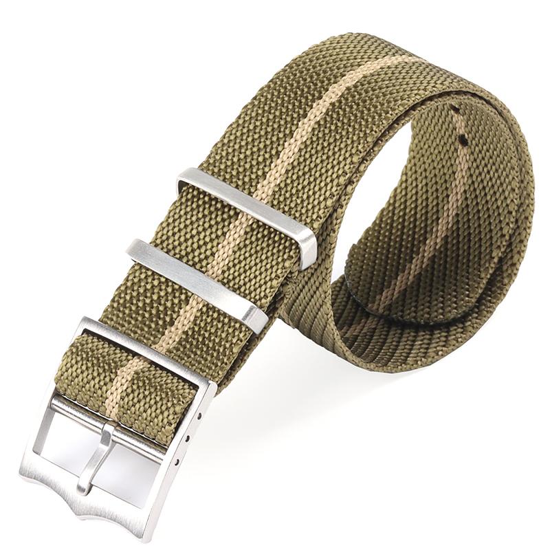 High Density Canvas Nylon Watchband for Rolex 20mm 22mm Replacement Bracelet for Seiko Universal Belt Wristband Watch Accessory