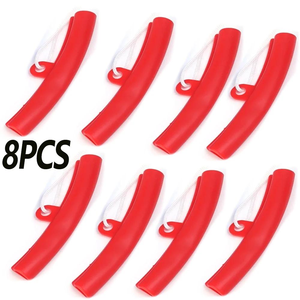4/8Pcs Car Wheel Steel Ring Protective Sleeve  Tyre Wheel Changing Edge Savers Tire Replacement Protector Tire Replacement Prote