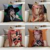 Vibrant CChoi YenaS Cushion Cover Breathable and Skinfriendly Linen Pillowcase Square Removable and Washable Cushion