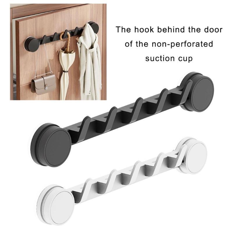 Multipurpose Suction Hooks For Door Walls No Damage Installation Holds Towels Clothes Hangers Bathroom Organizers