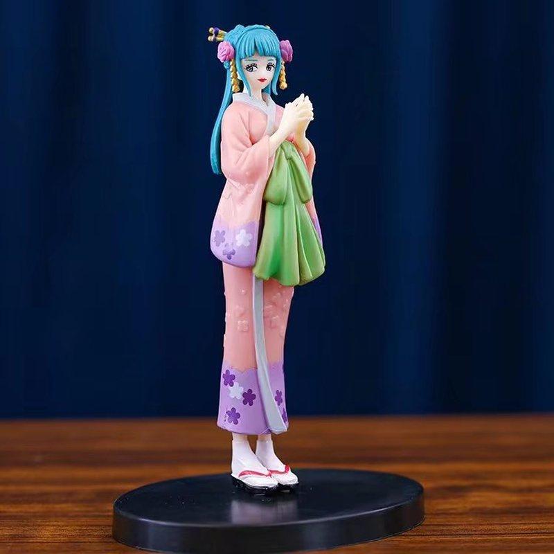 

Аніме Манга One Piece Toys Kozuki Hiyori Кімоно Колекція Модель Фігурка ПВХ Фігурка Декорація 17 см 17cm-no box