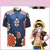 Eye-catching One Piece Luffy Sunflower Shirt For Cosplay Or Daily Wear