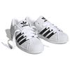 Adidas Originální Superstar Pohodlné Protiskluzové Odolné proti Opotřebení Nízké Tenisky Unisex Tenisky Bílá Černá ID2552