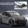 1/32 Scale Tesla Model Y Caravan Metal Diecast Alloy Toy Car Model Trucks For Kids Toys Vehicles Hobbies Collection