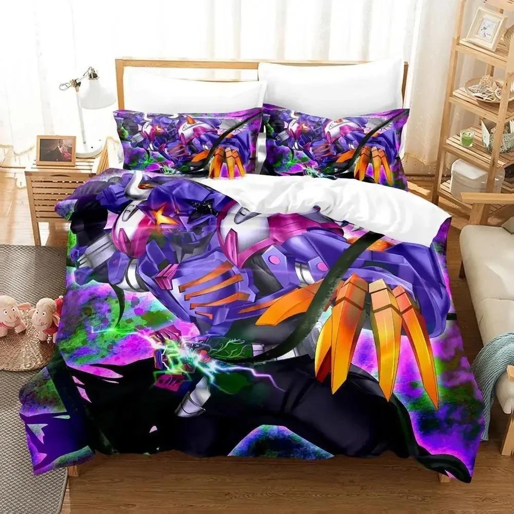 Kamen Rider Geats Beding Set Single Twin Ful Quen King-Sized Dimensionsd Dimensions Bed Linen Set Adult People Kid Bedrom Duvet cover Sets 3D Anime