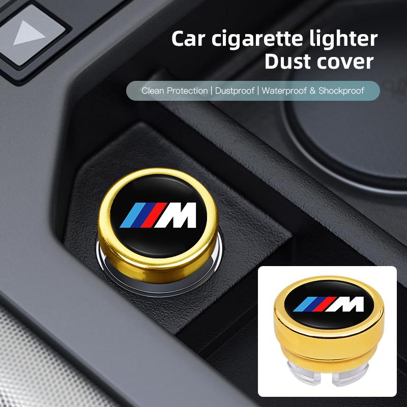 Car Cigarette Lighter Cover DustProof Decoration Cap For BMW Series i3 i4 G07 G06 G05 G02 G01 F48 F39 G42 G30 G20 G26 F01 F02