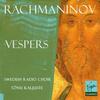 CD RACHMANINOV  SWEDISH RADIO CHOIR   Vespers 724354512421 Virgin Classics 1995 Europe Classical Used