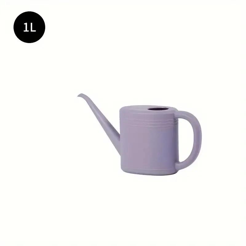 1L/2L Portable Plastic Watering Can for Indoor Plants Long Spout Flower Garden Outdoor Watering Can