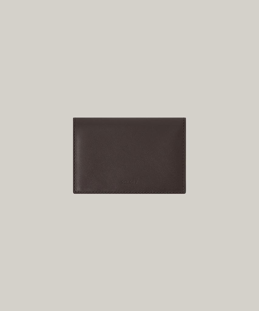 Selsop Bifold Card Wallet / Brown