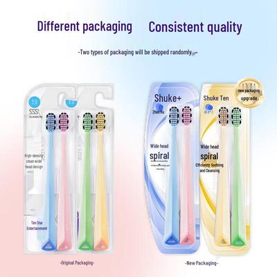 Shuke Wide Head Soft Toothbrush (8-Pack)