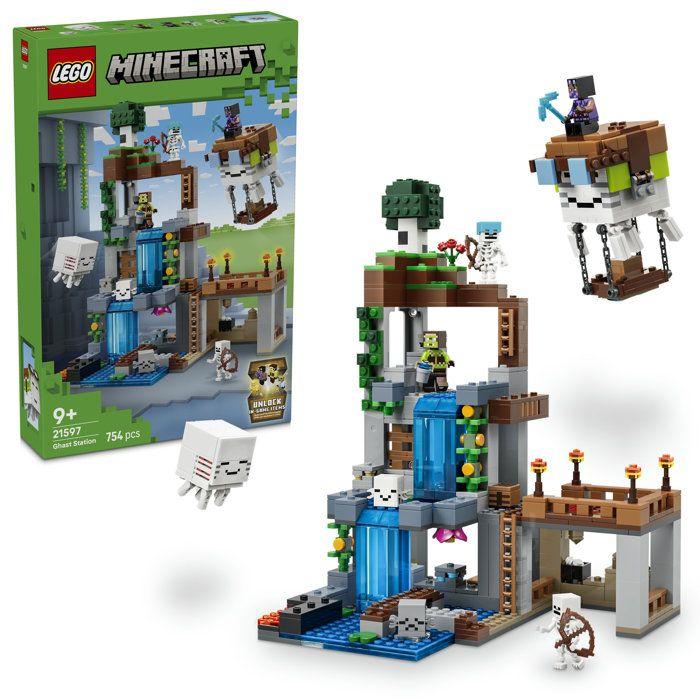 LEGO Minecraft 21597 La Station de Ghast - Jouet de Construction dès 9 ans - Figurines