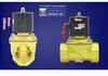SYPC Senya Galvanisch Verzinnt Normalerweise Geschlossen Magnetventil für Wasser und Luft, 220V/24V, 2W-160-15