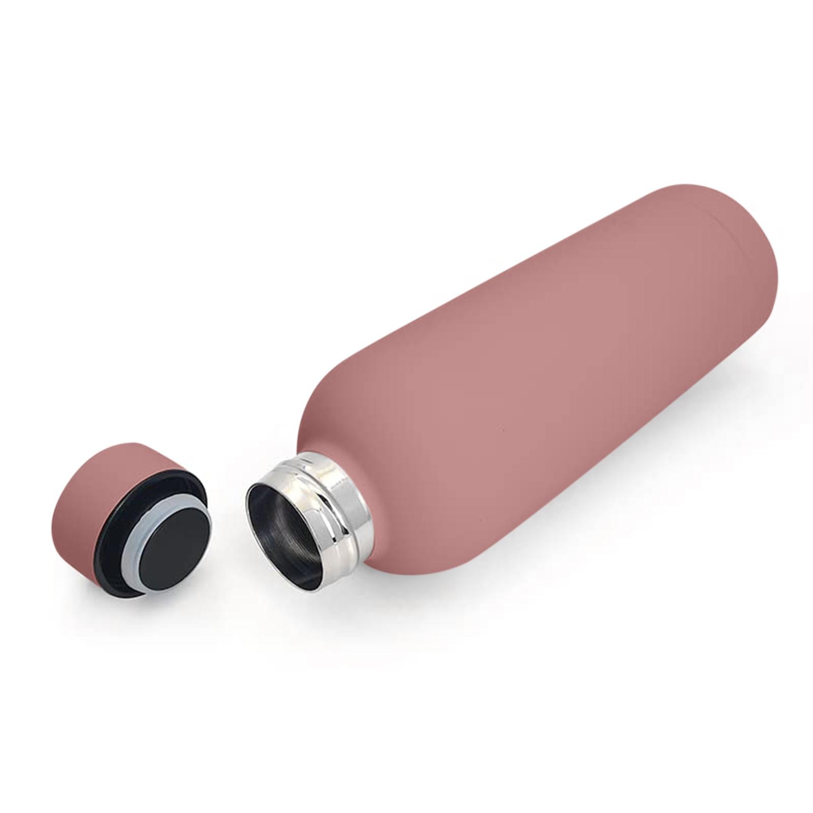 

500 мл из нержавеющей стали с небольшим горлышком и изоляцией, портативная бутылка для воды для занятий спортом на открытом воздухе One Size