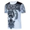 Stylish Wolf Totem Men's T-Shirt