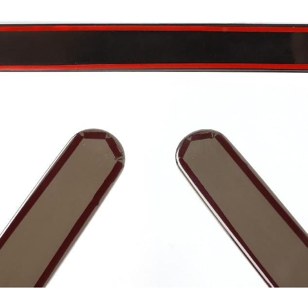 RT-TCZ Exalted 3rd Brake Light Cover Guard Trim Frame Bezels Decoration Accessories for Ford Mustang 2010-2014(Black)