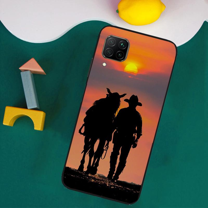 Cowboy For Huawei Nova Y73 Y72 Y70 Y90 Y60 Y61 Y91 12s 12i 11i 8i 9 10 SE P40 Lite P30 P60 Pro Case