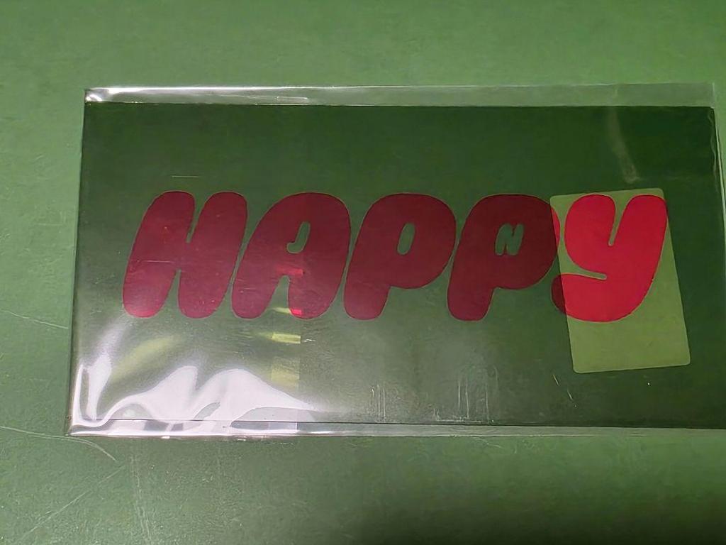 [USED] BTS Jin Happy Trading Card ALADIN