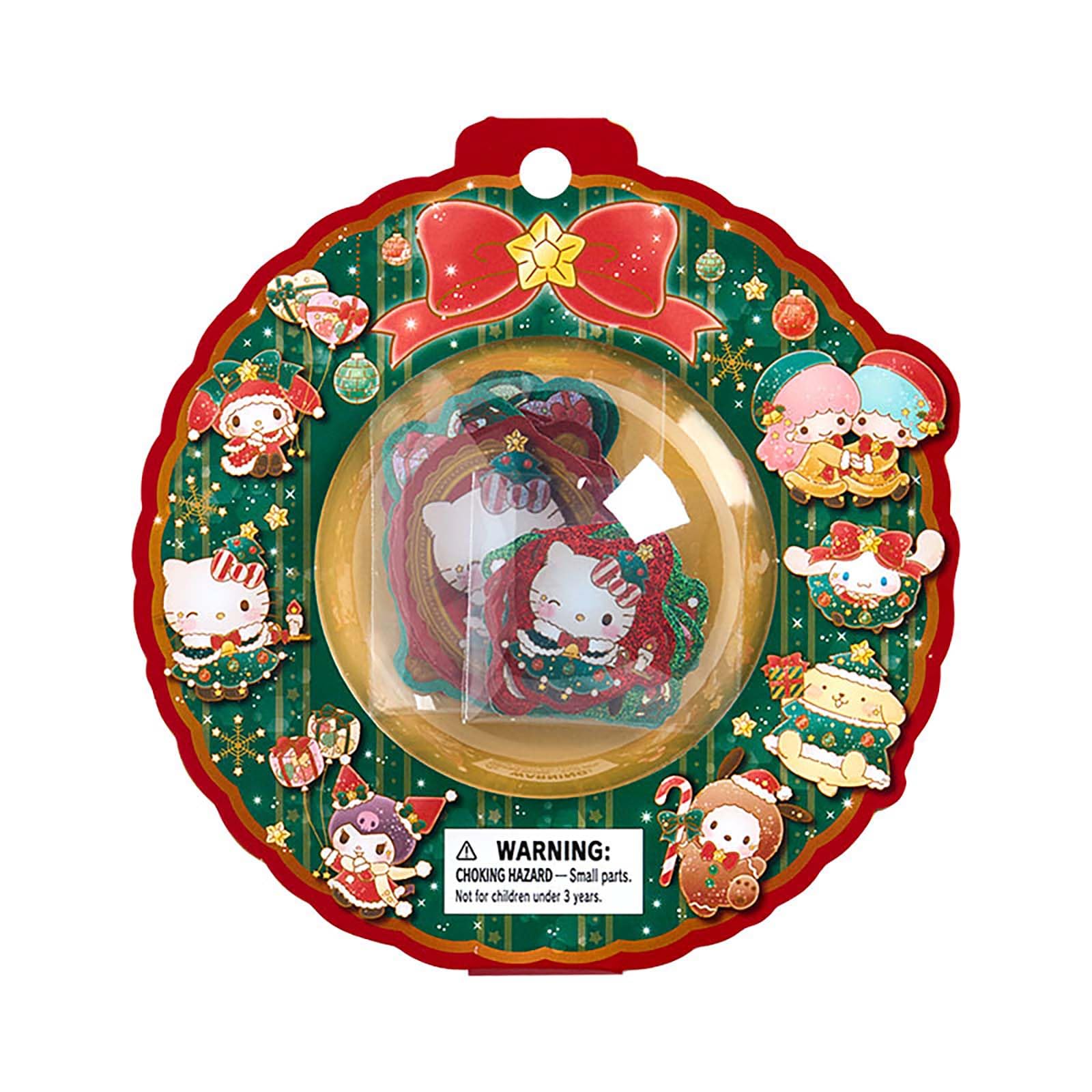 Набор наклеек Sanrio Sanrio Возраст 3 и 389099 (САНРИО) (рождество) Персонажи, Вверх,