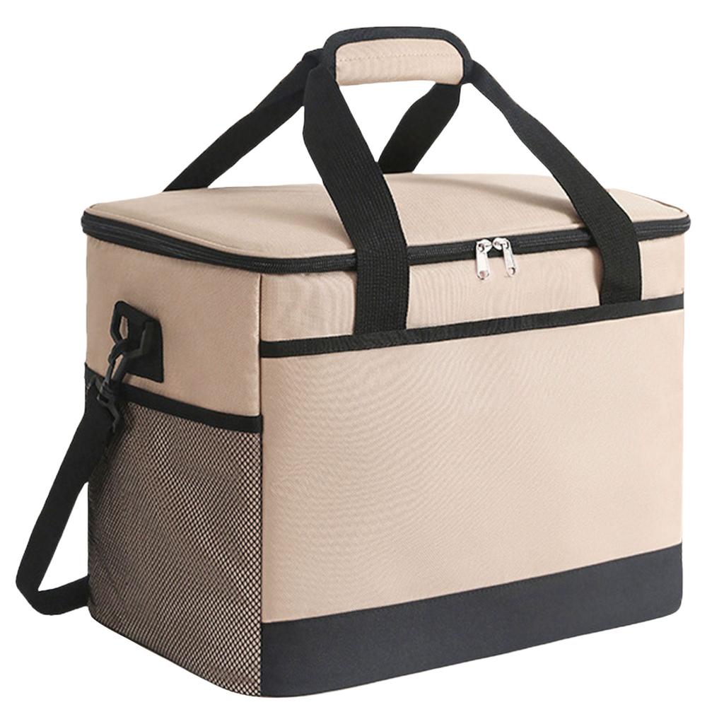 Reusable Insulated Lunch Bag with 18L Volume Picnic Storage Bags for Work Picnic and Outdoor Adventures