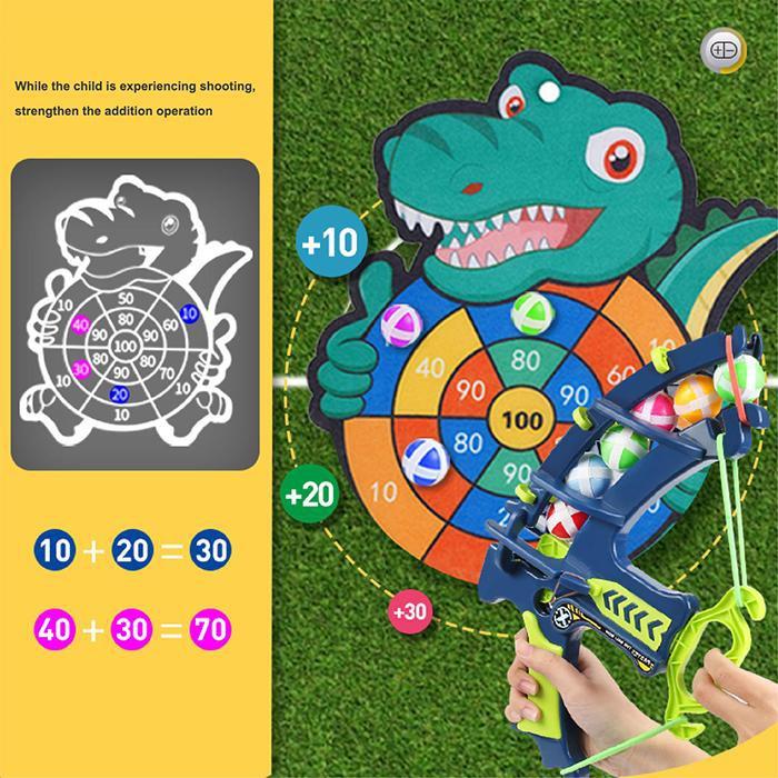 Montessori Throw Sport SlingsTarget Sticky Ball Dartboard Basketball Board Games Educational Children's outdoor Game toy