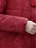 Women's 2025 Winter Plush Cotton Jacket – Petite, Middle-Aged, Short, Thick, Warm Outerwear