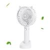 Handheld Portable Mini Fan USB Charging Electric Fan 3 Speeds Adjustment Cooling Appliances Camping Fan for Outdoor Travel