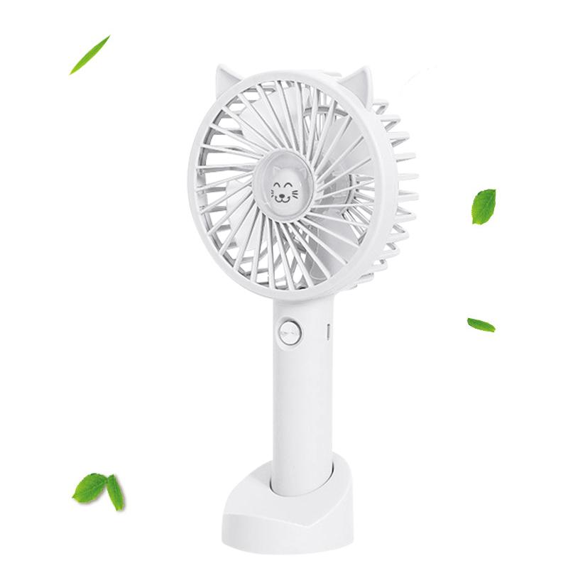 Handheld Portable Mini Fan USB Charging Electric Fan 3 Speeds Adjustment Cooling Appliances Camping Fan for Outdoor Travel