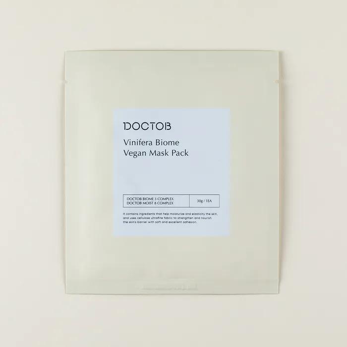 Dr. Tob_Vinifera Biome Vegan Mask Pack 30g x 5 sheets