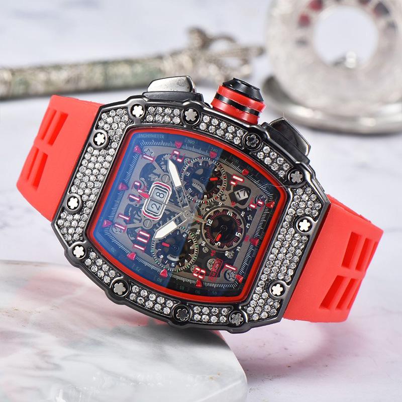 Barrel-Shaped Quartz Watch with Multifunctional Design and PU Strap