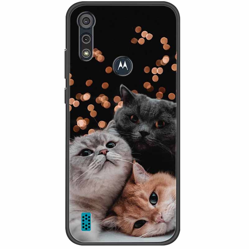 For Moto E 2020 Case G Pro Fast Shockproof Silicone Soft Fashion TPU Phone Cover For Motorola Moto E6s 2020 Cases Luxury Cute