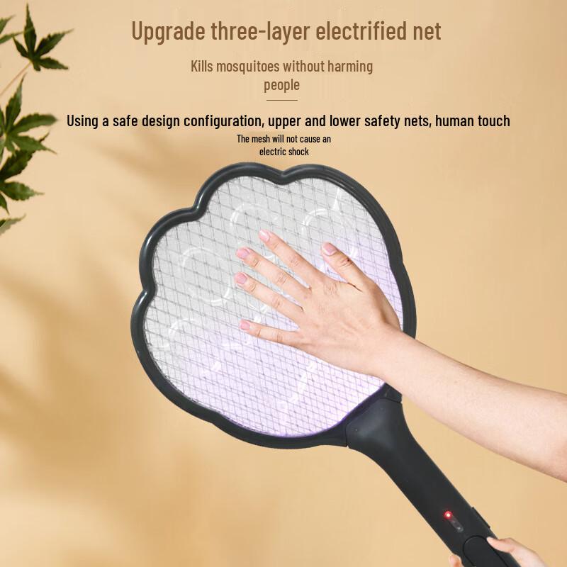 DianSun Cat Paw 2-in-1 Electric Mosquito Swatter & Killer Lamp