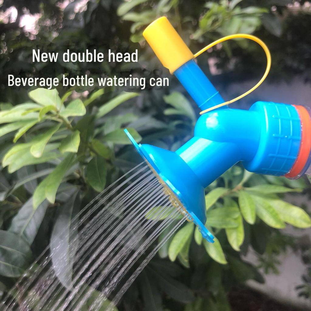 Sunflower Sprinkler: Dual-Use Watering Tool for Bottles