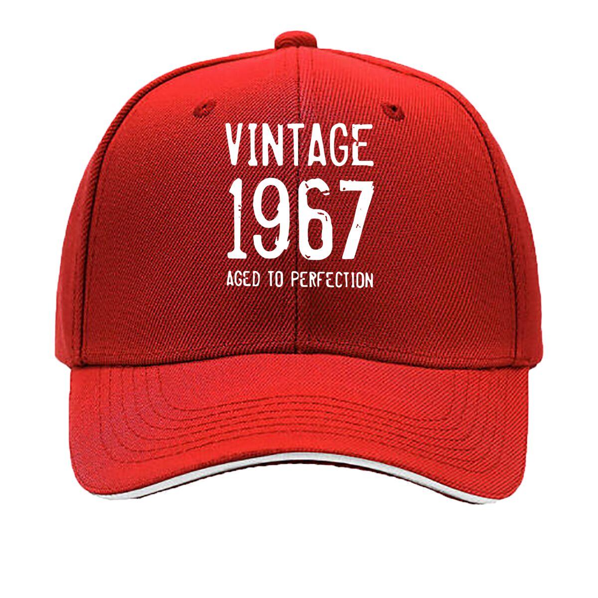 MAKEFGE Vintage Distressed Adjustable Unisex Hat with Retro Lettering Lightweight for Outdoo Sandwich Baseball Cap One Size