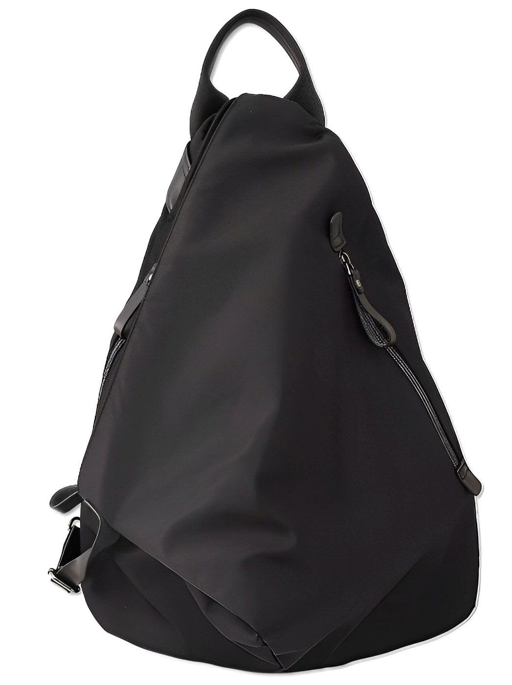 

Grande Grace Backpack for Nylon Gunmetal [Grande Grace] Women, Lightweight, (Cushion Belt), Zipper/Black