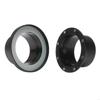 Dust Collection Part Works For 4 Size Hose Simple Connection For Woodworking Equipment produced Of ABS B03E