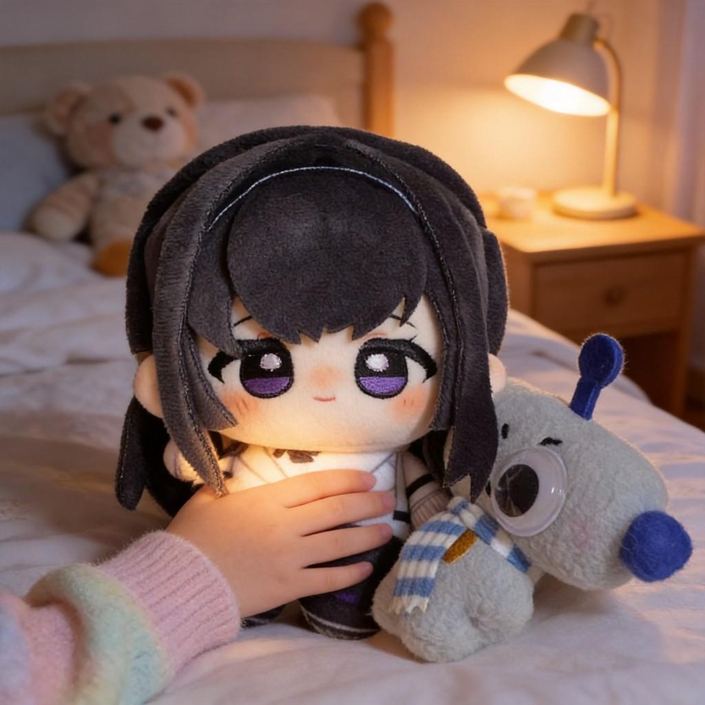 Arknights Plush Doll With Soft Fleece Body And Embroidered Details For Collectors And Anime Fans