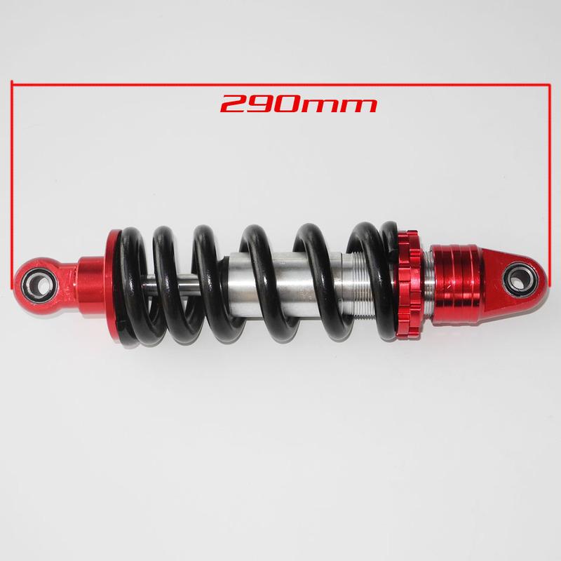 Ammortizzatore posteriore in lega di alluminio Pit bike sospensione 26cm 260mm Per BSE KAYO APOLLO Moto da cross Moto Monkey Bike motocicletta